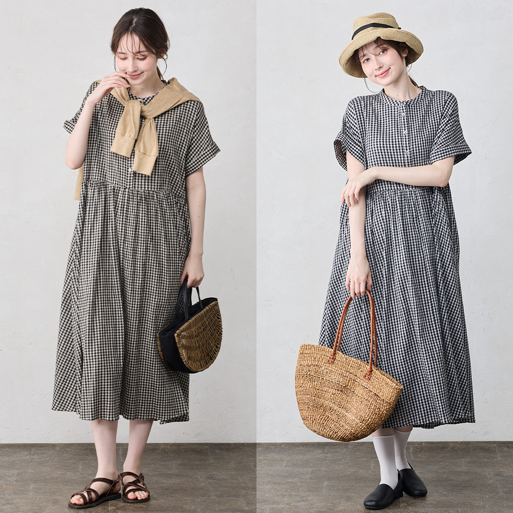 ゆったりロングシルエット
