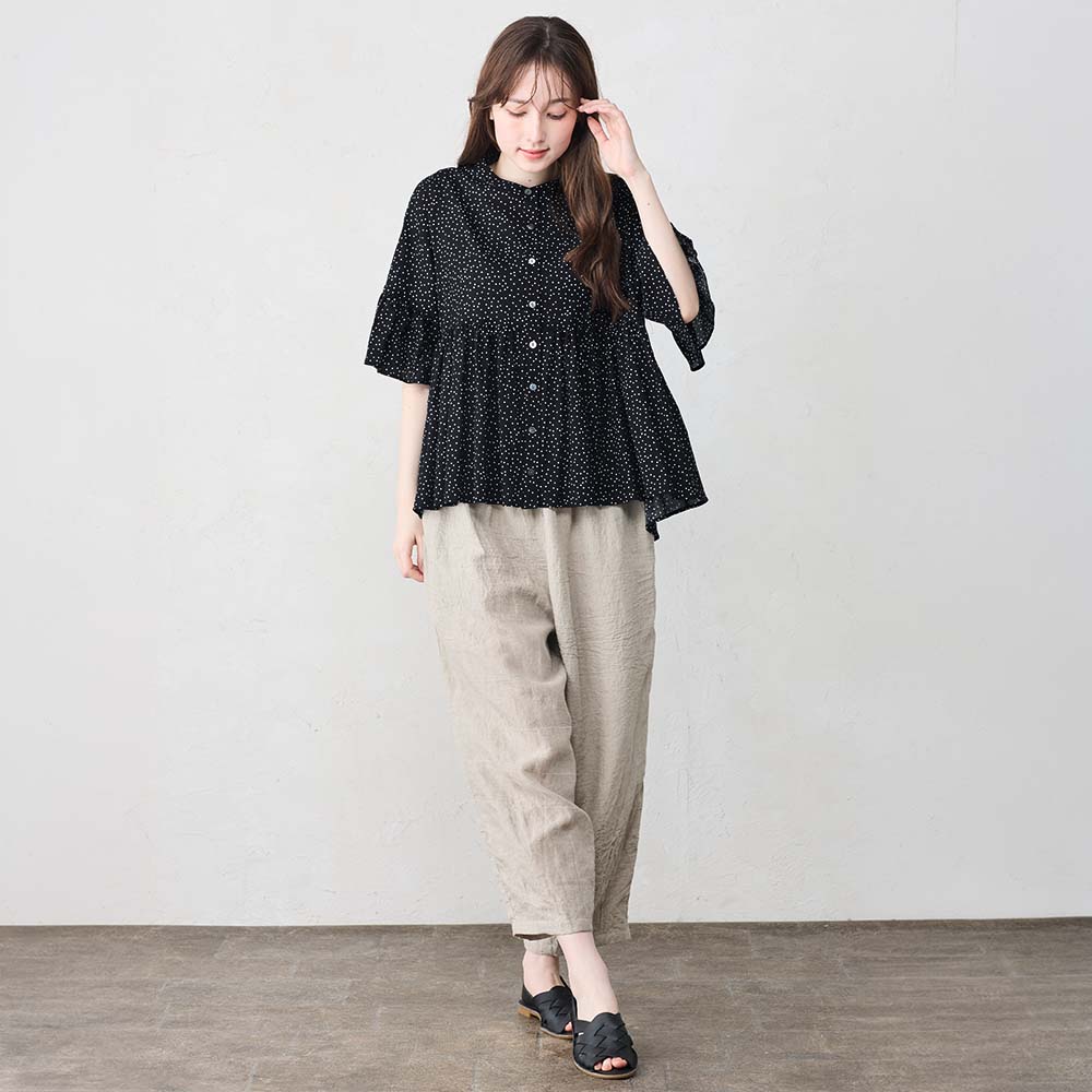ゆったりロングシルエット