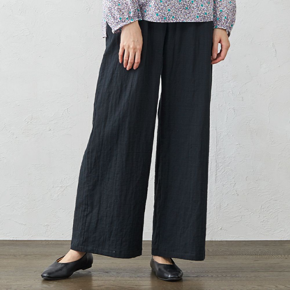 ☆25SS☆ダブルプリーツワイドパンツ/RECTO☆ ☆25SS☆ダブルプリーツワイドパンツ/RECTO☆ (RECTO/パンツ