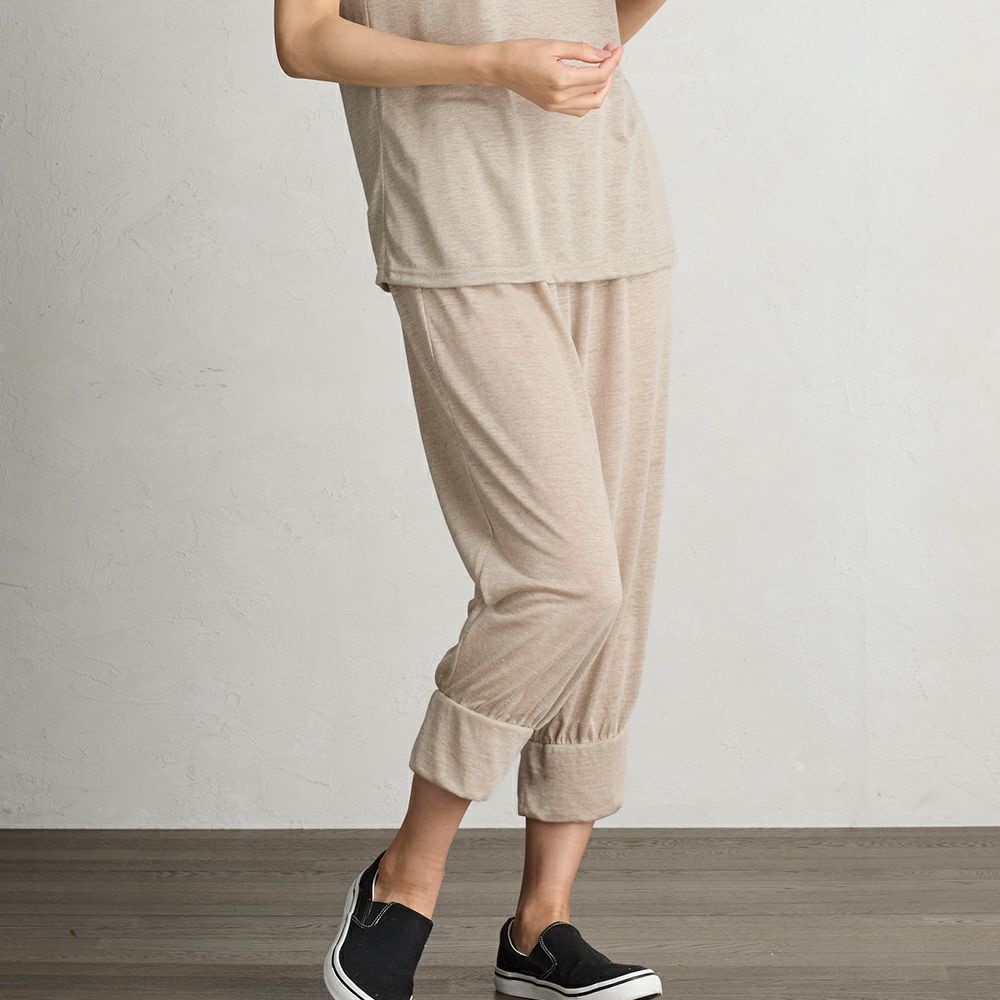 リネン7分丈ペチパンツ span公式オンラインショップ