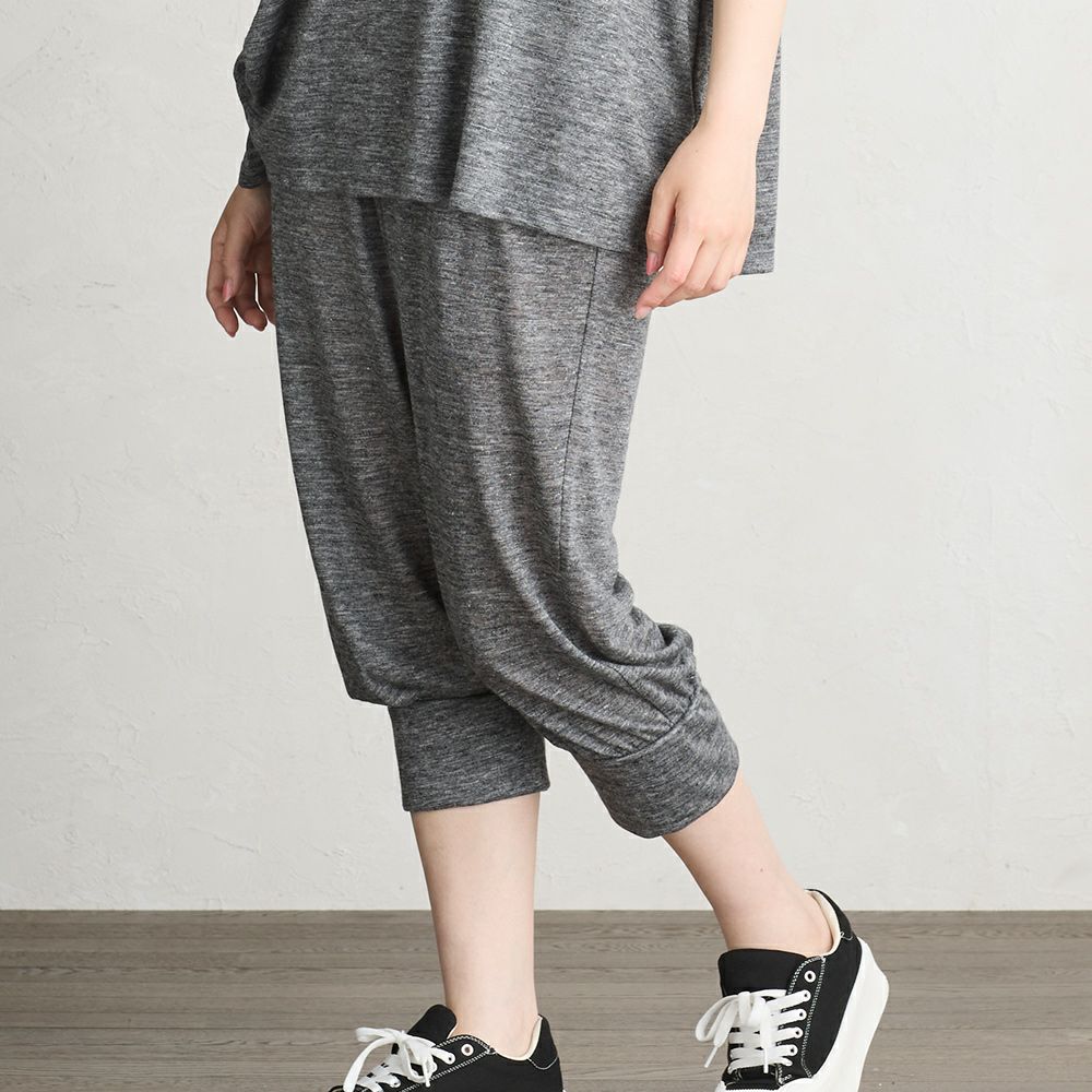 リネン7分丈ペチパンツ span公式オンラインショップ