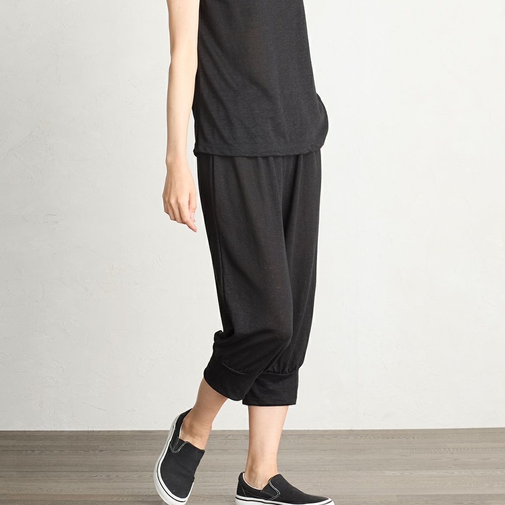 リネン7分丈ペチパンツ span公式オンラインショップ