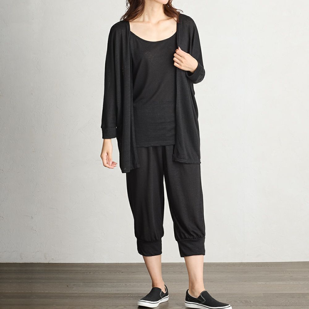 リネン7分丈ペチパンツ span公式オンラインショップ