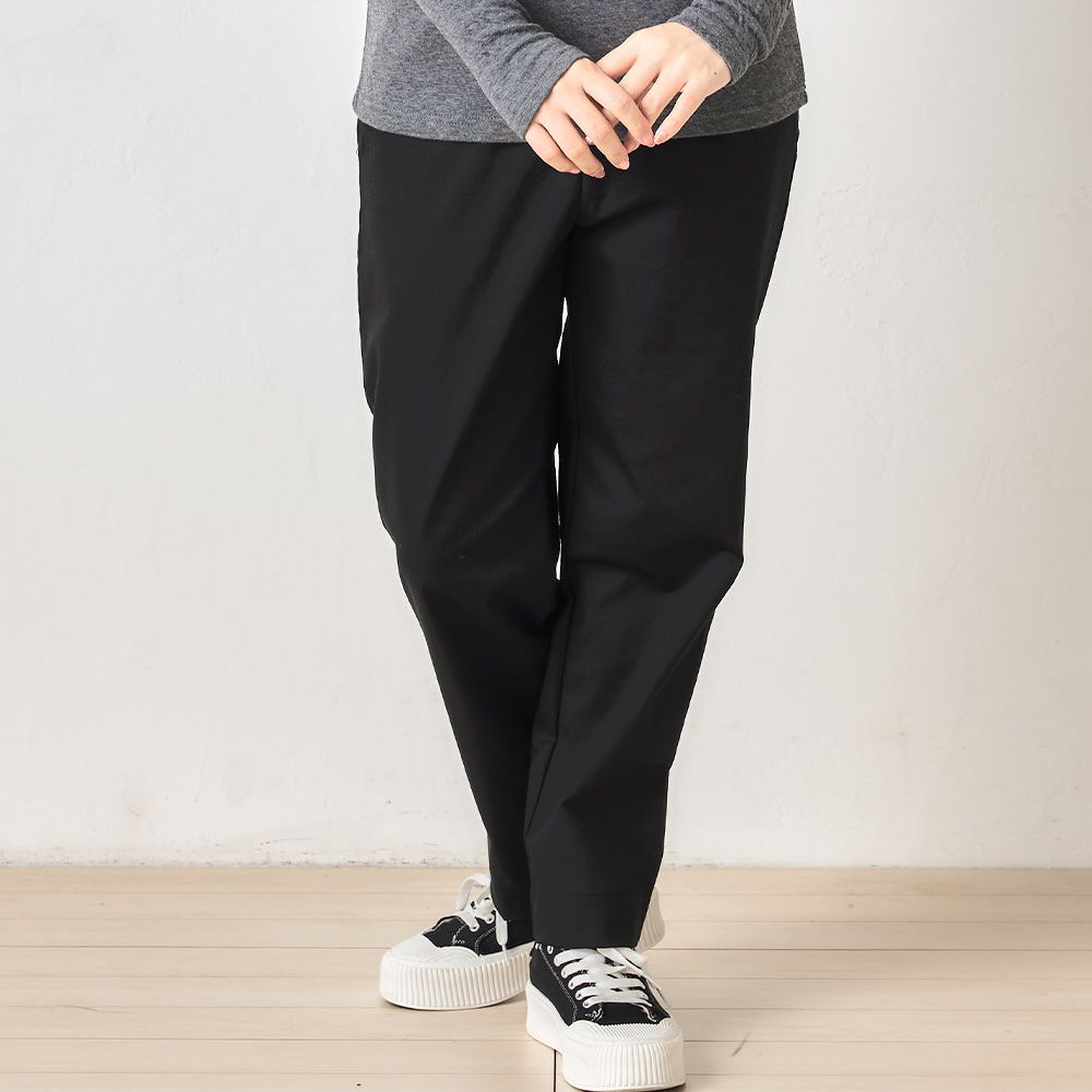 i c h i 230430 DENIM Wide Pants / C : SAXE BL