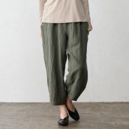 東炊き リネンバルーンパンツ span公式オンラインショップ