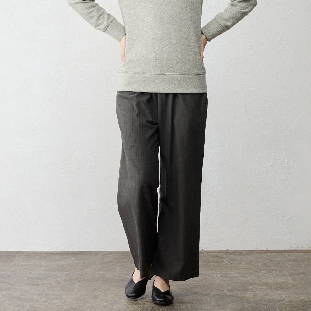 incarnation ストライプウールコットンパンツ サイズS incarnation ストライプウールコットンパンツ サイズS - メルカリ