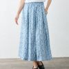 ina×LIBERTY リバティ リネンタックスカート リバティ フランダースリネン タックスカート span公式